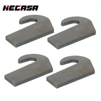 Set of 4 Steel Mounting Brackets for Loader Pallet Forks (Pin Type)