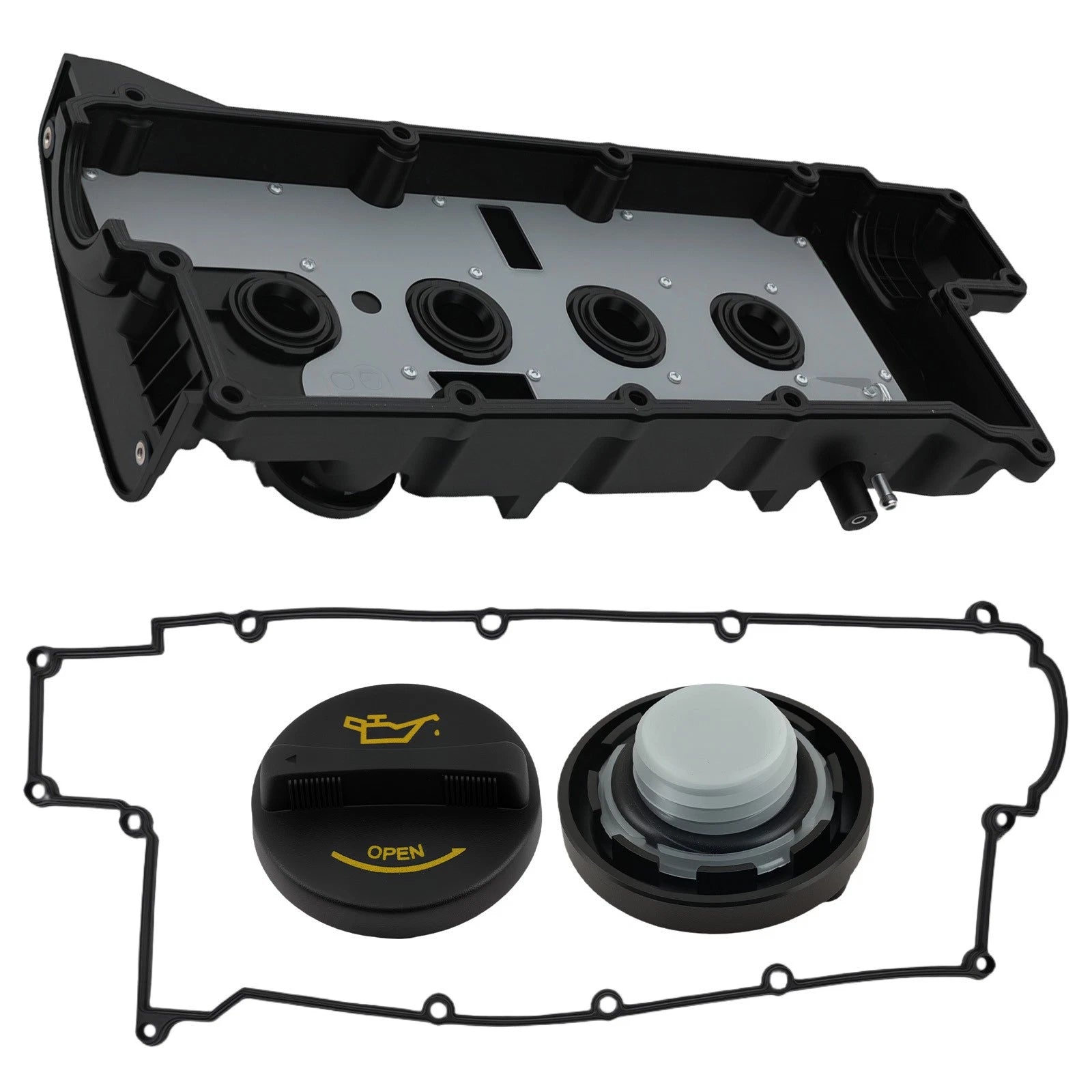Cylinder Head Cover with Gasket for Hyundai Elantra Tiburon 2.0L (2001–2003)