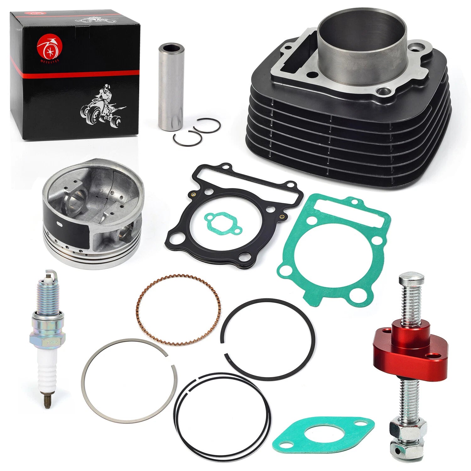 Top End Kit for Yamaha Big Bear 350 YFM350 4x4 (1987–1999) - Piston, Gasket