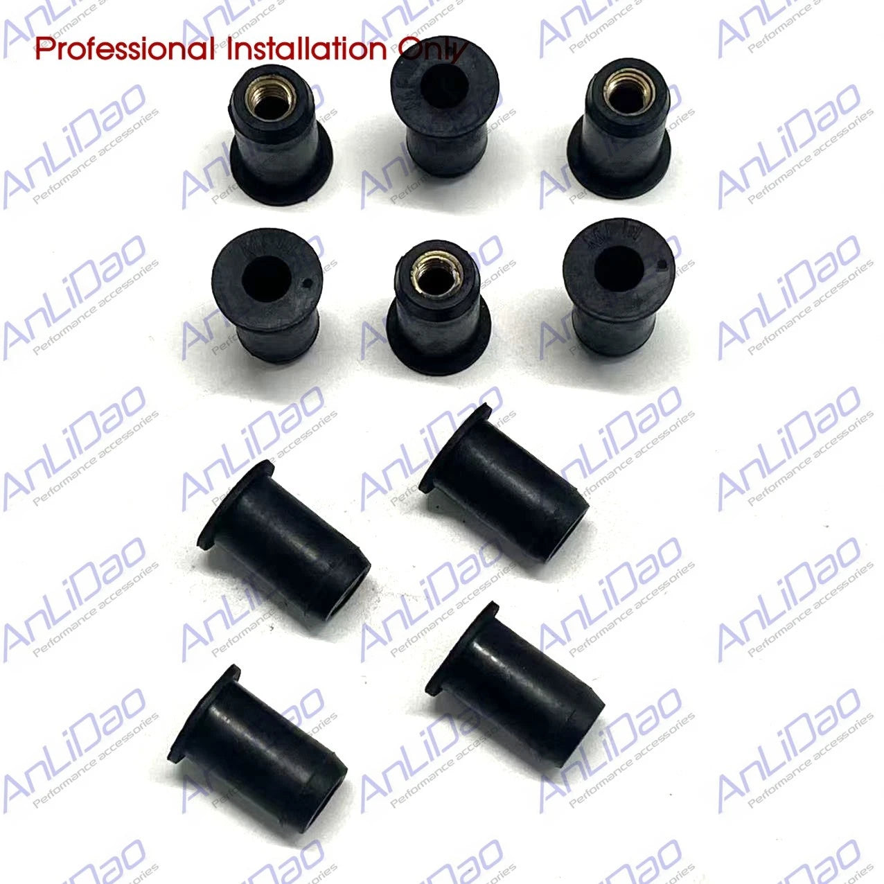 10Pcs Expansion Nut for Sea-Doo RXT-X Wake Pro Outlander (2012–2019) 250100150