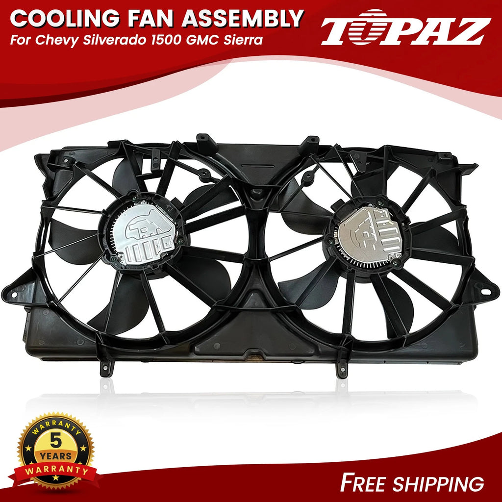 Cooling Fan Assembly for Chevy Silverado 1500 GMC Sierra 