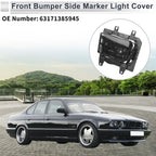 1 x Left Front Bumper Side Marker Light Cover for BMW E30
