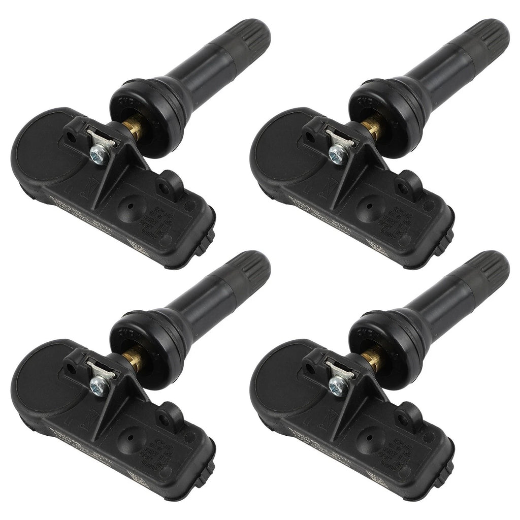 Set of 4 Tire Pressure Sensors TPMS for Jeep Wrangler Grand Cherokee Challenger