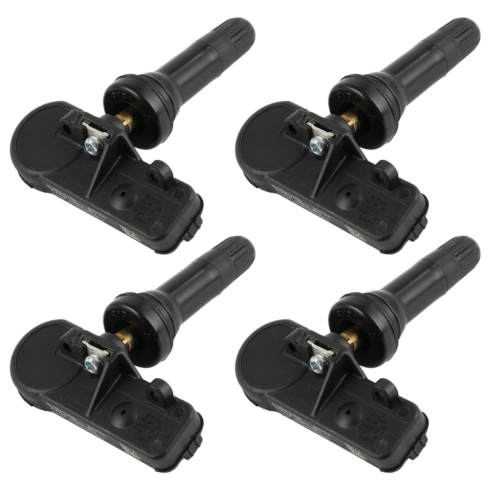 Set of 4 Tire Pressure Sensors TPMS for Jeep Wrangler Grand Cherokee Challenger