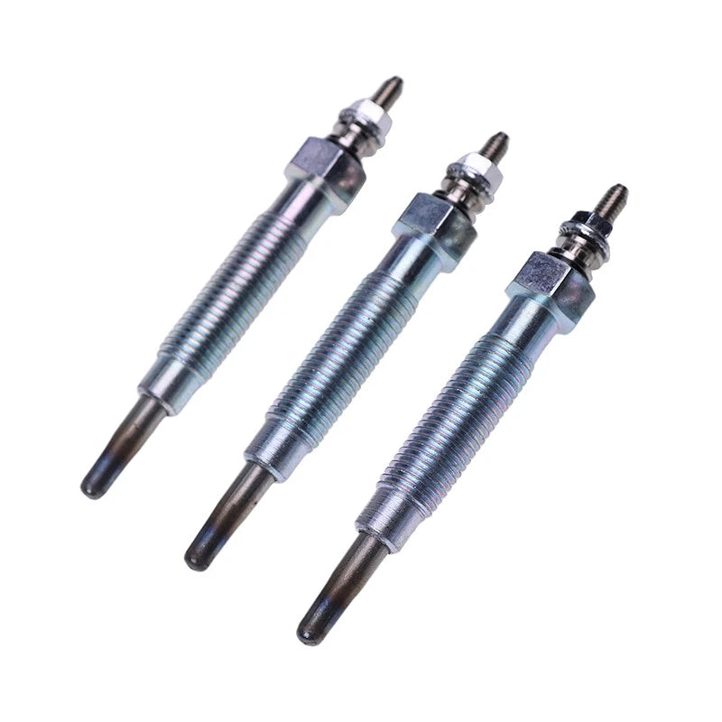3 Replacement Glow Plugs E6303-65511 for Kioti CK27, CK30, CK2610, DK50SE
