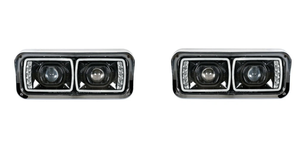 High Power LED Headlights Blackout with LED Turn Signals for Subaru Outback (2020–2024)