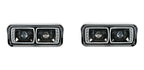 High Power LED Headlights Blackout with LED Turn Signals for Subaru Outback (2020–2024)