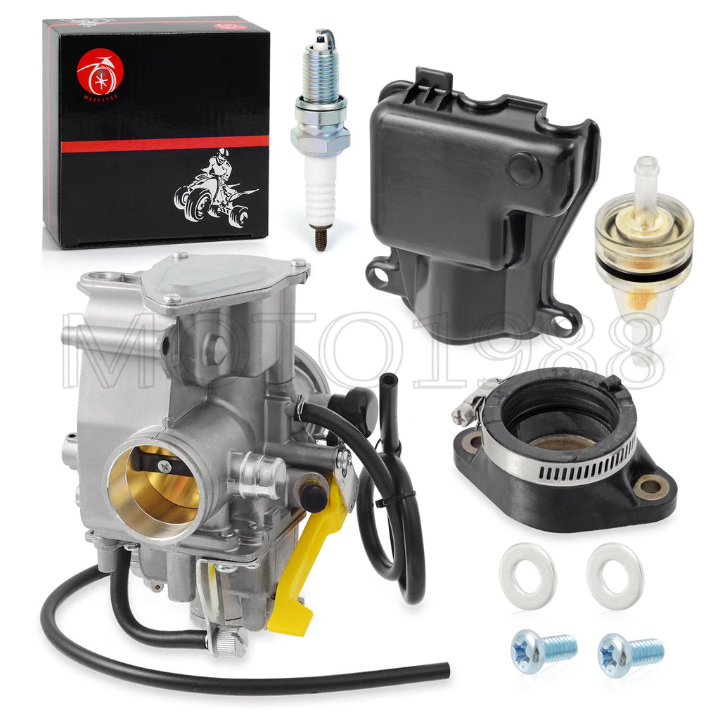 Carburetor & Intake Manifold Boot for Honda FourTrax TRX250X (1987–1992)