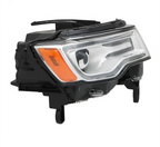 HID/Xenon Headlight for Jeep Grand Cherokee (2019–2021) Chrome Right Passenger
