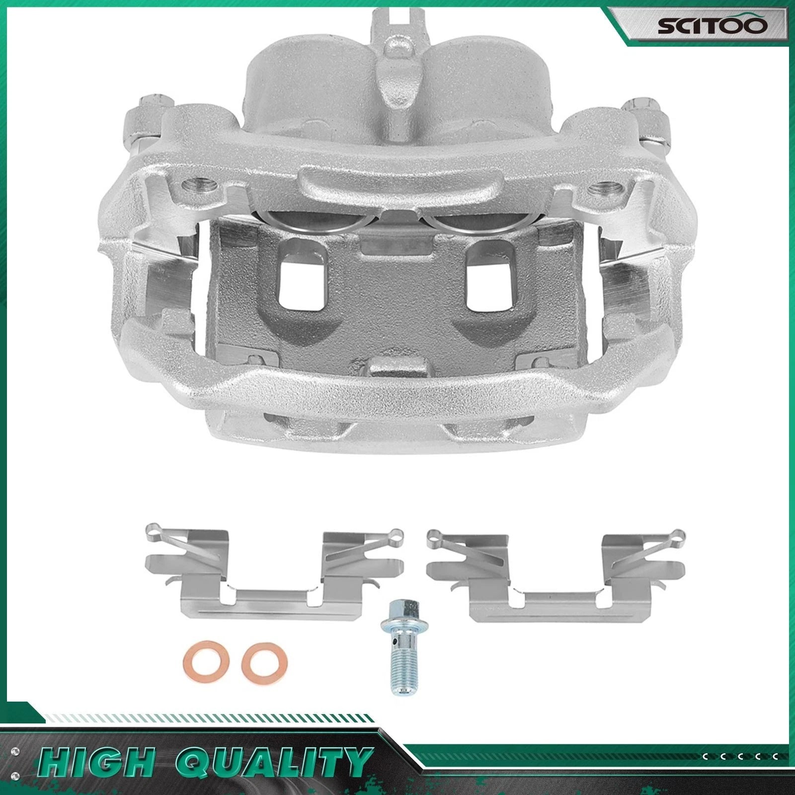 Front Left Brake Caliper w/ Bracket Assembly Kit for Nissan Xterra (2005–2015)