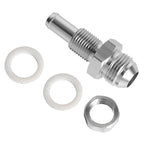 8AN Male Flare Bulkhead to 3/8" Hose Barb Fuel Tank Fitting Adaptor Kit