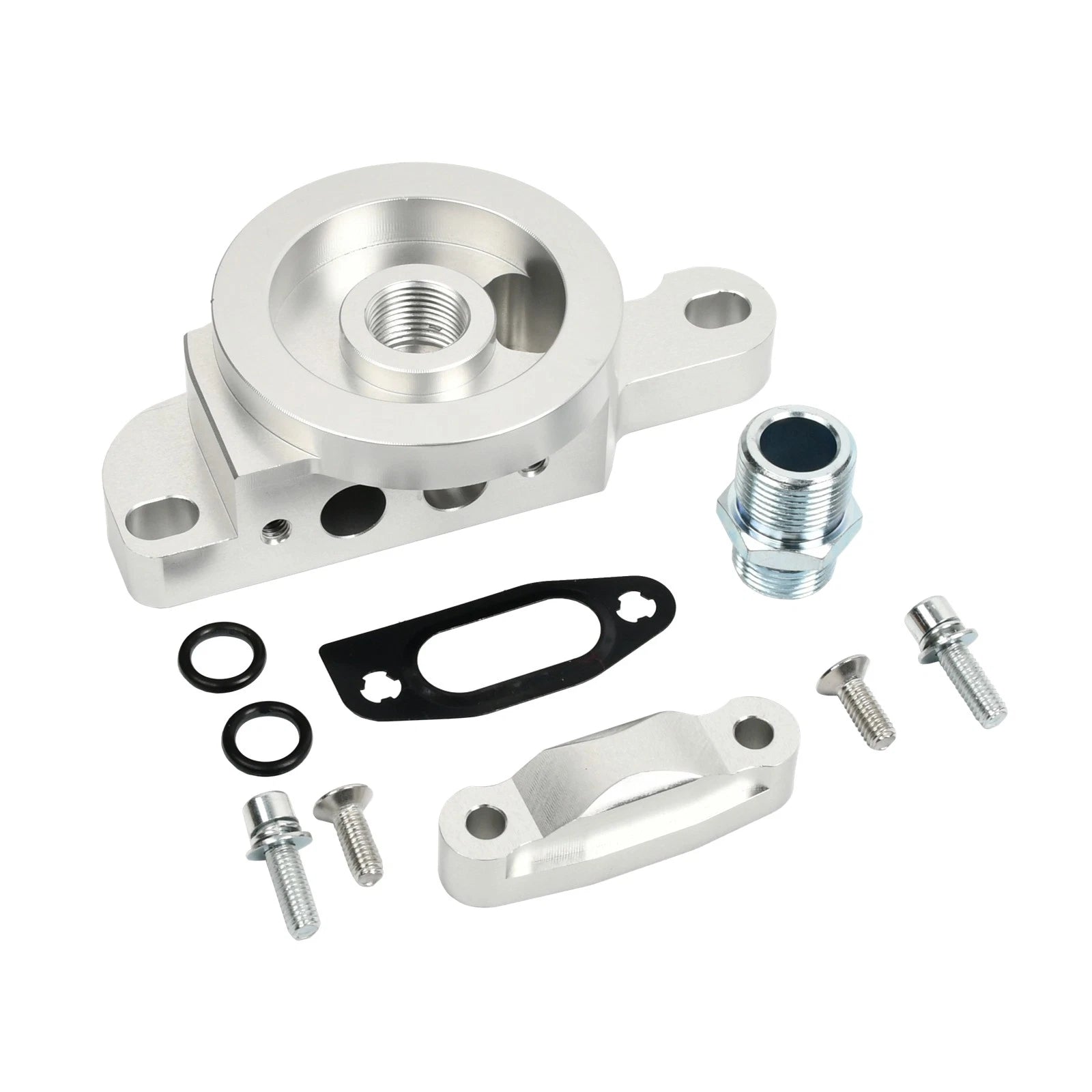 Fabricated Aluminum Light Oil Pan with Oil Filter Adapter for GM LS
