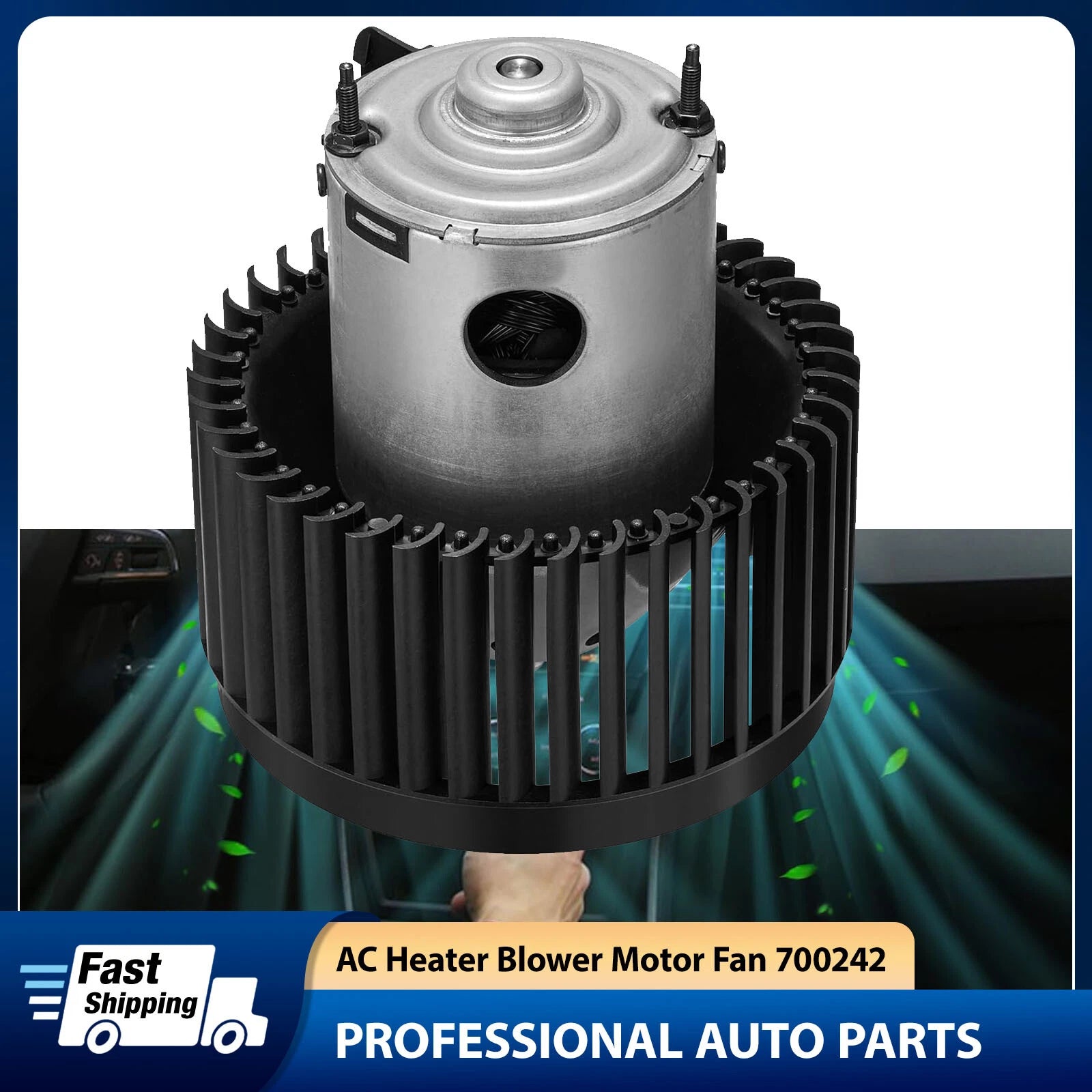 HVAC Heater Blower Motor with Fan Cage for Chevrolet Cobalt HHR G5 (2005–2010)