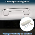 Sunglasses Case for Porsche Macan Eyeglasses Holder Storage Box Suede Beige