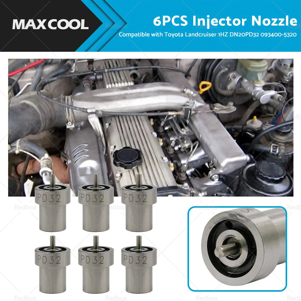 6X Injector Nozzle for Toyota Landcruiser 1HZ (093400-5320)