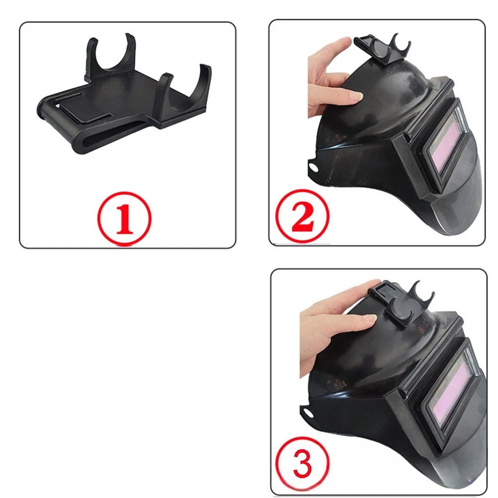 Welding Helmet Headlight Adapter for Enhanced Visibility (Universal Fit)