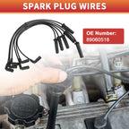 6 Pcs Spark Plug Wire Ignition Coil Cable No. 89060518 for Chevrolet Express 1500 (2003–2005)