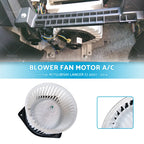 Blower Fan Motor for Mitsubishi Lancer ASX Delica Outlander RVR (2010–2020)