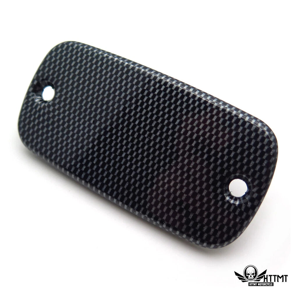 Carbon Front Brake Fluid Reservoir Cap Cover for Honda CBR 600RR (2003–2006)