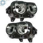 LED Headlights for Dodge Challenger (2015-2018) Black Housing Set
