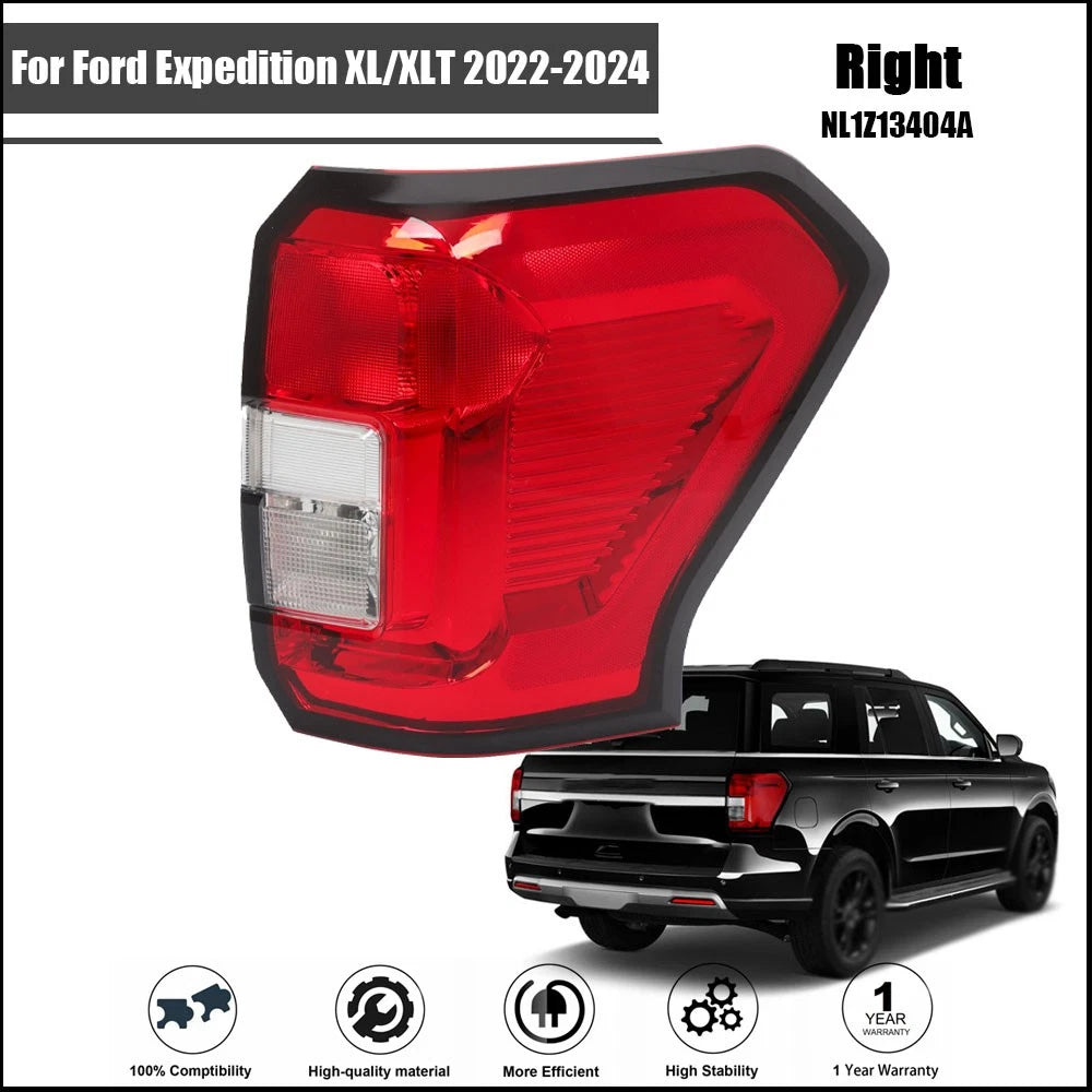 Tail Light Assembly for Ford Expedition XL/XLT (2022–2024) Right Side Halogen