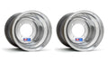 Set of 2 DWT Polished Rear Wheels 10x10 4/115 for Yamaha Raptor YFZ450 Banshee (2003–2023)