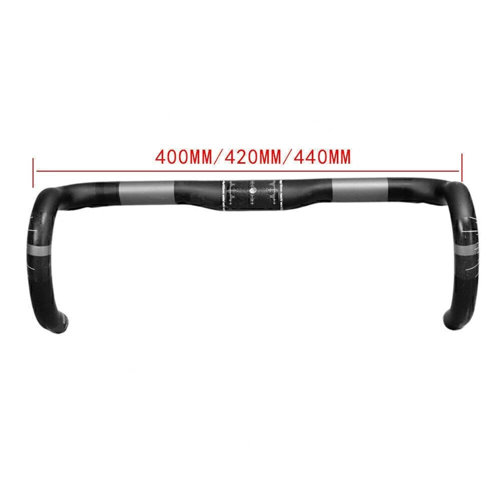 Carbon Fiber Drop Handlebar 31.8mm for Road Bike (MTB)