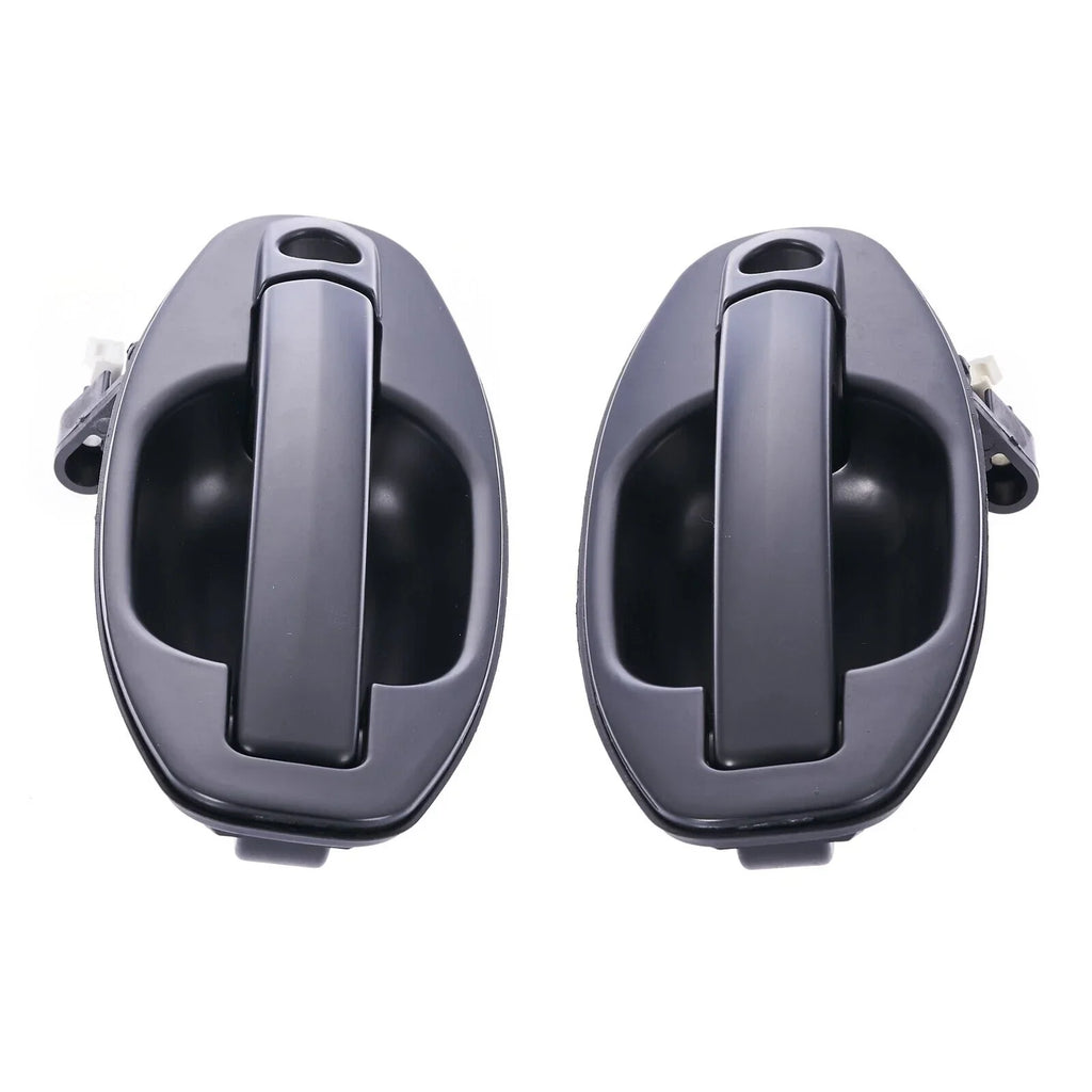 4pc Front/Rear Outer Door Handle Blk for Hyundai Santa Fe (2000–2005)
