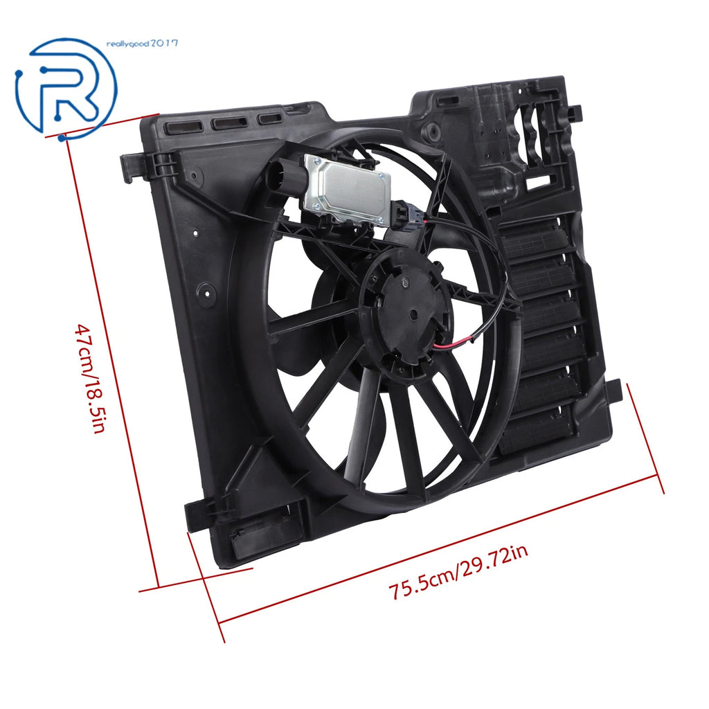 Radiator Cooling Fan Assembly for Ford Escape (2013-2016) Transit Connect (2014-2022)