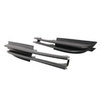 Set of 2 Bumper Grilles for BMW 325i 2001–2006, 323i 1999–2000 LH & RH Black