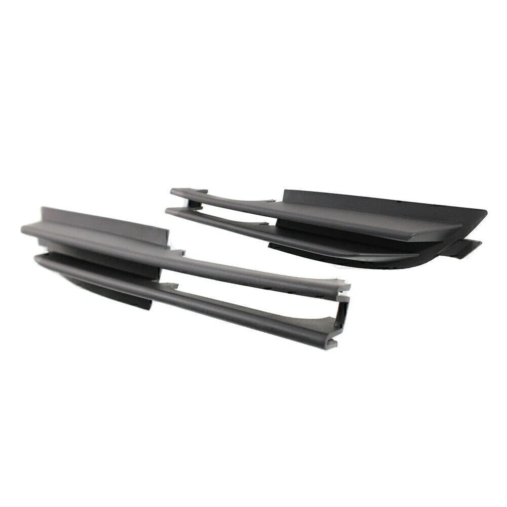 Set of 2 Bumper Grilles for BMW 325i 2001–2006, 323i 1999–2000 LH & RH Black