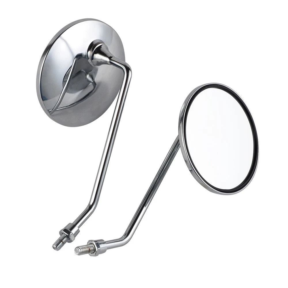 Set of 2 Vintage Mirrors for Honda Z50 ST50 ST70 CH50 CH70 CL70 CT90 CL90 CB100 CB125