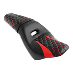 Driver & Passenger Seat for Indian Scout Sixty (2015–2023) Black Red