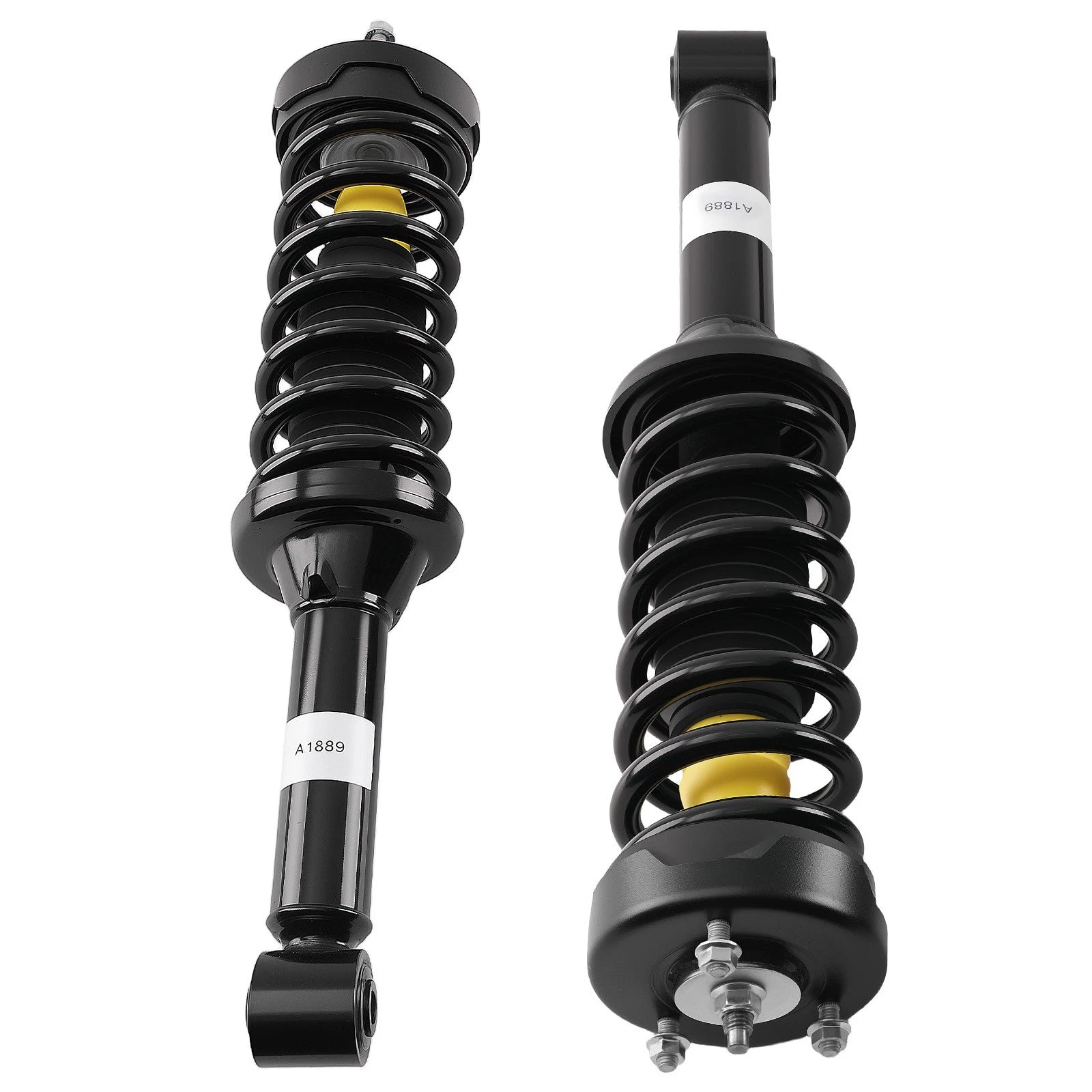 Pair Front Complete Struts w/ Coil Spring for Land Rover LR4 (2010–2016) 1345961