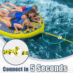 Towing Boat Tow Rope for Easy Use (Impact-Resistant, Lightweight)