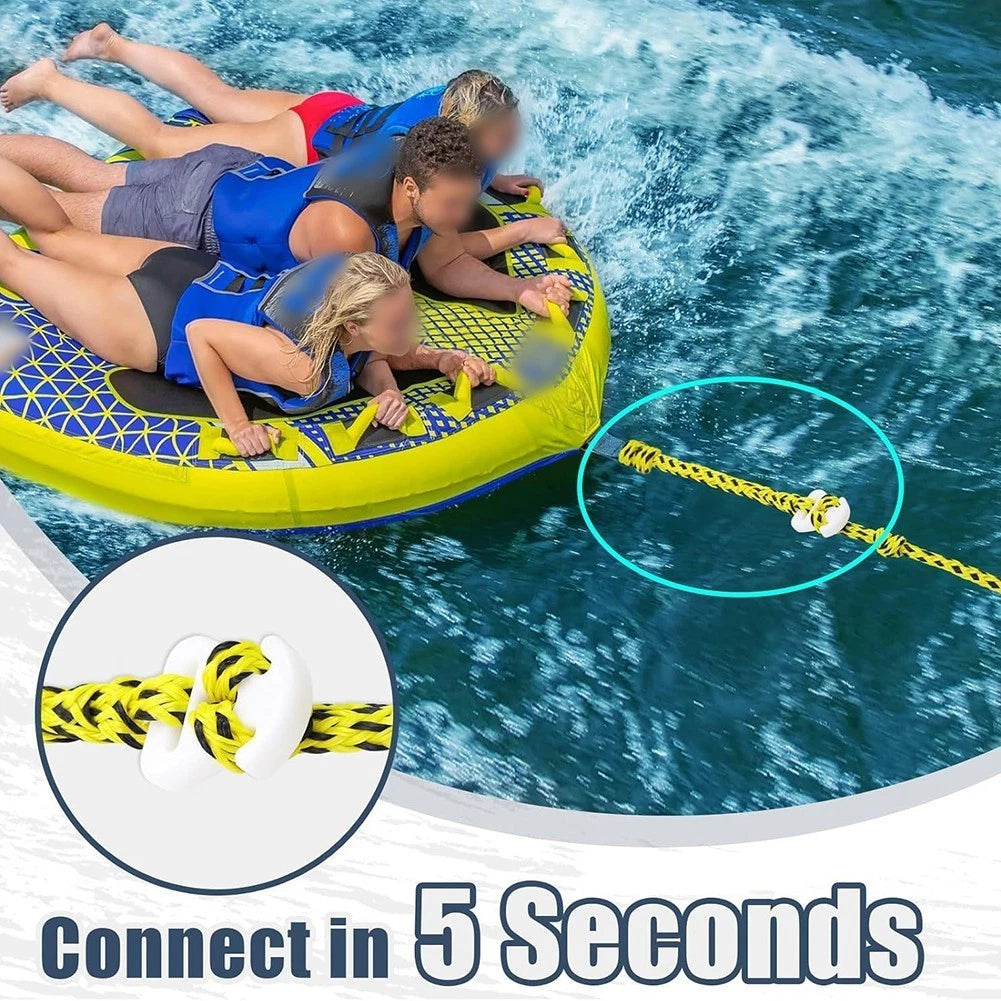 Towing Boat Tow Rope for Easy Use (Impact-Resistant, Lightweight)