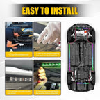 RGB LED Underglow Light Kit for Car (Multi-Color Chasing)