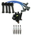 Ignition Coil & NGK G-Power Spark Plug Wire Set for Ranger 2.3 L4 (2000–2011)