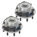 Set of 2 Wheel Bearing Hubs for GMC Sierra 3500, Chevrolet Silverado 3500 (2001–2006) 515088