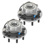 Set of 2 Wheel Bearing Hubs for GMC Sierra 3500, Chevrolet Silverado 3500 (2001–2006) 515088