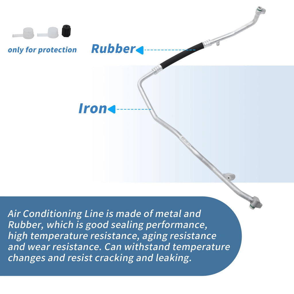 A/C Refrigerant Liquid Hose for BMW X1 (2019–2025) No. 64509365379