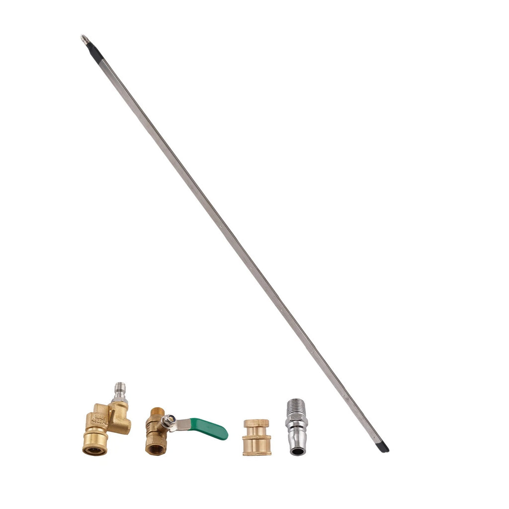 Stainless Steel Radiator Cleaning Wand for Auto Truck Vehicle (39.4in)