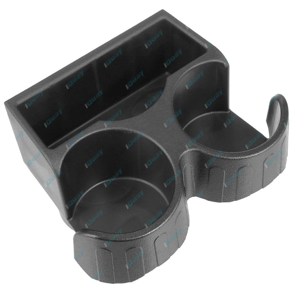 Black Multiple Cup Holder for Nissan Patrol GU Y61 Cupholder for Two Large Cups