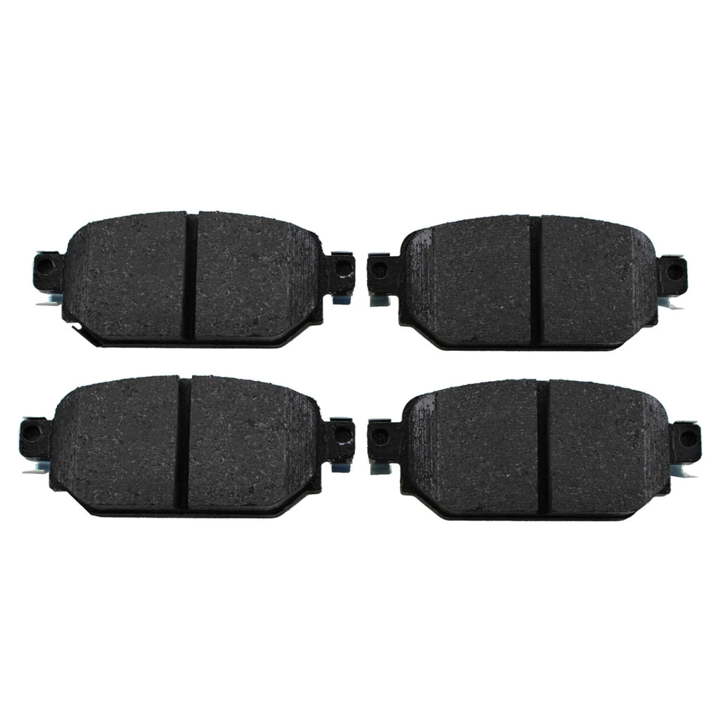Set of 4 Akebono ProACT Rear Ceramic Brake Pads for Mazda 3 (2017–2018) & CX-3 (2019–2020)