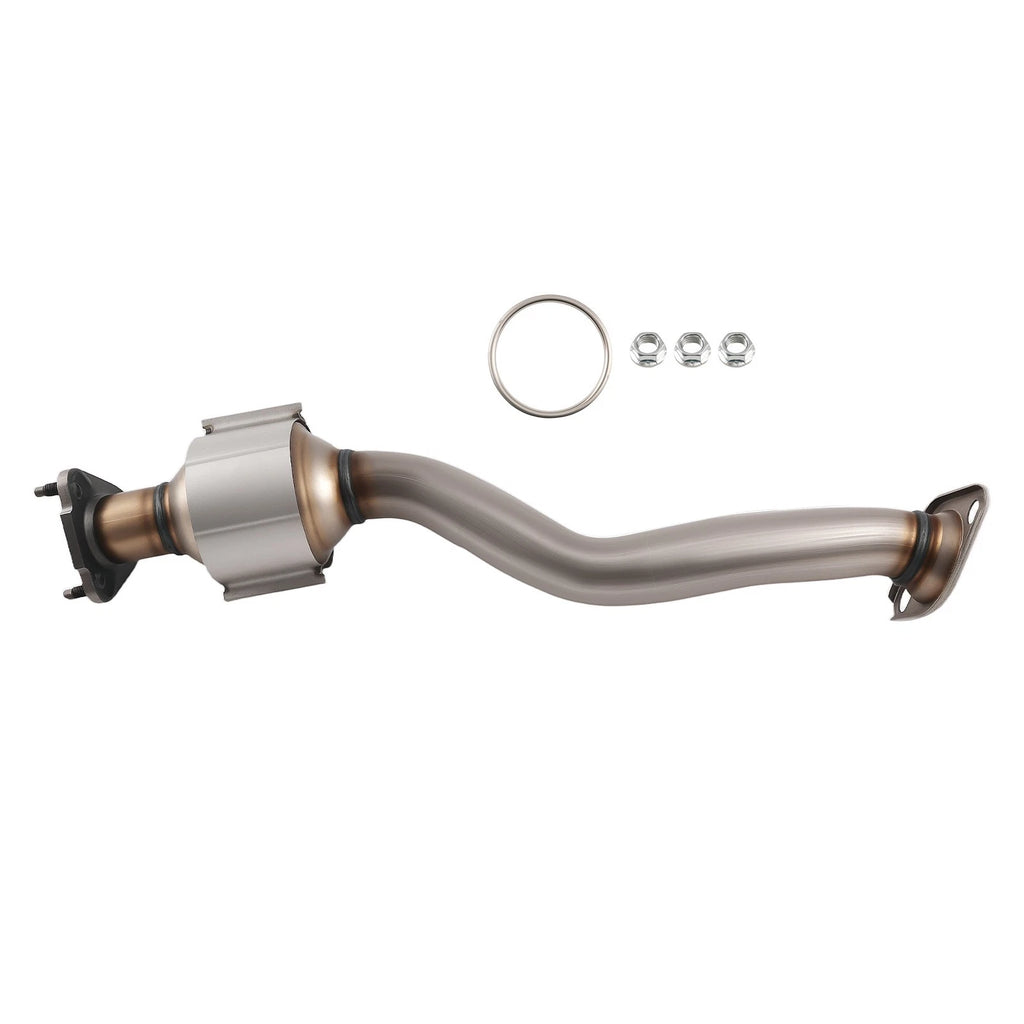 Rear Catalytic Converter w/ Heat Shield for Honda Fit 1.5L (2009–2013)