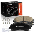 Set of 4 Front Ceramic Brake Pads for Nissan Rogue (2014–2019) INFINITI Q50 QX50