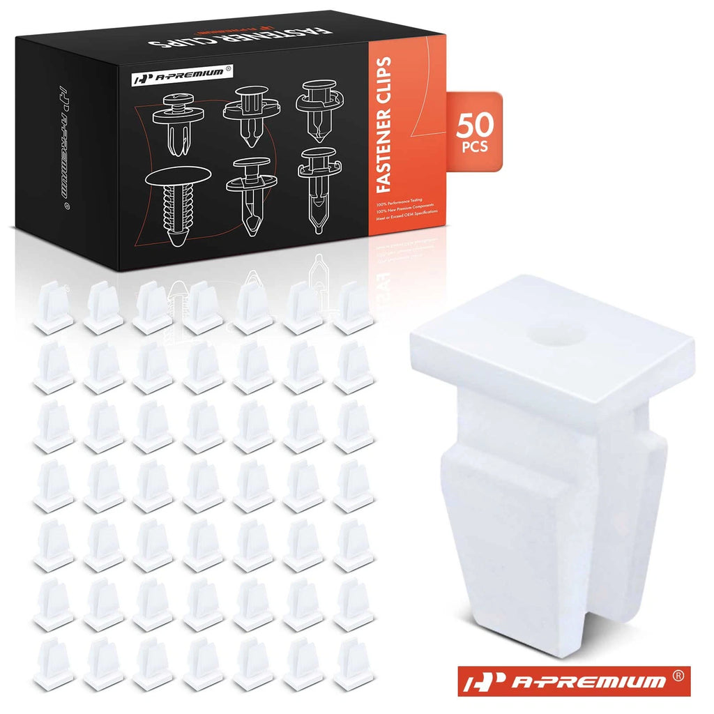 50Pcs Nylon Bumper Grommet Retainer Clips for Hyundai