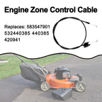 Mower Zone Control Cable for Craftsman 9179993A, Husqvarna HU625AWD