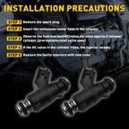 2X Fuel Injectors for Harley-Davidson Blackline FXS (2011-2013)