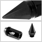 20 Pcs J2 7075 Forged Aluminum M12x1.25 Spiky Cap Lug Nuts for Universal